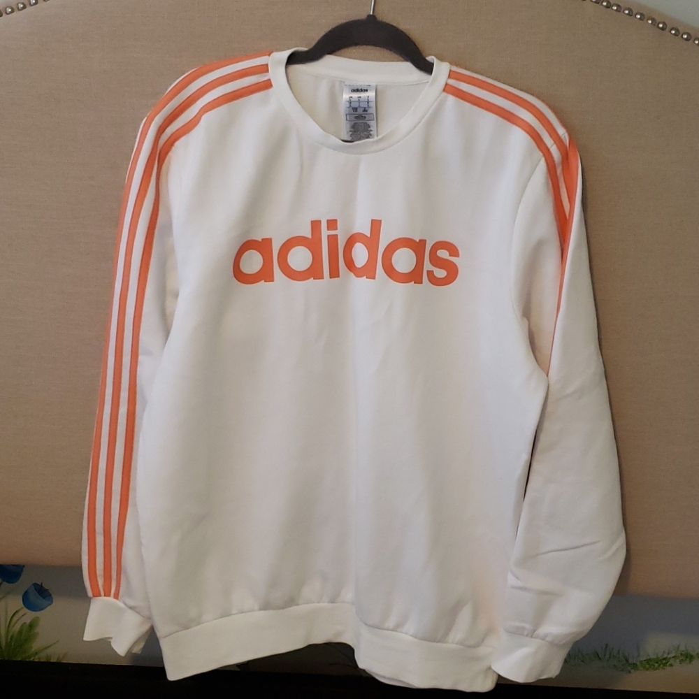 Adidas Crew Neck Sweater - Sz. L